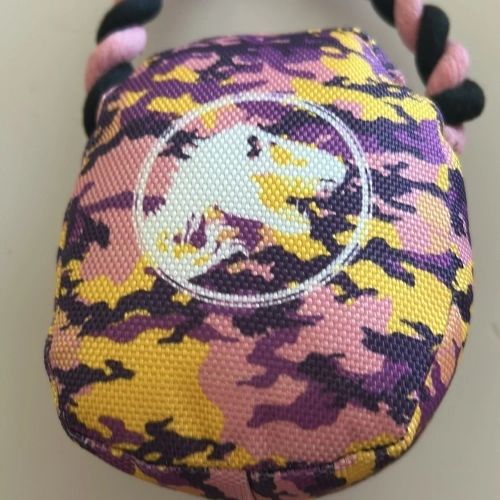 Jurassic World Purple Camo Dog Pull Toy - NEW WITH TAGS